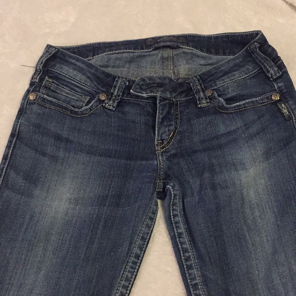 Silver jeans